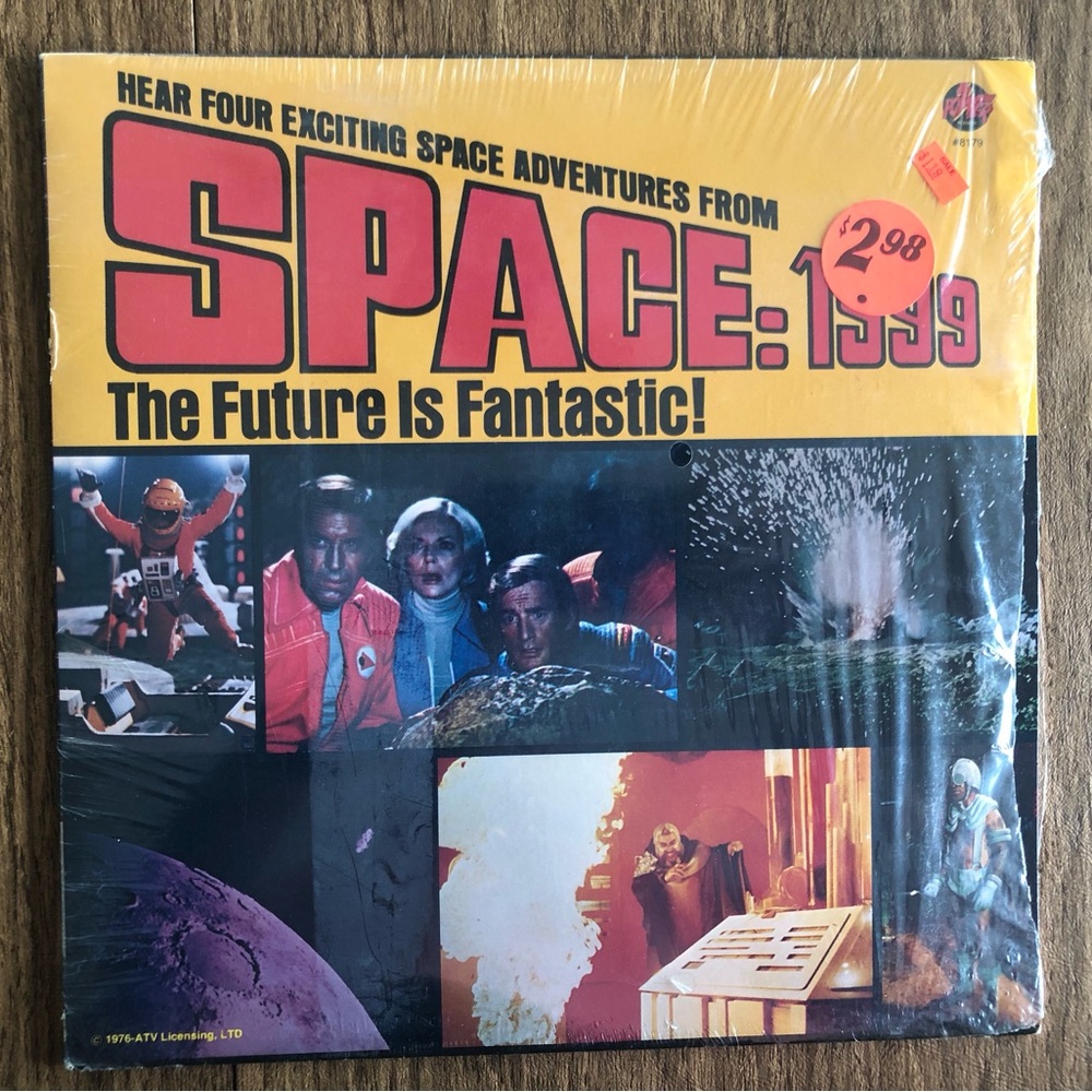 SPACE:1999 Vinyl LP Record Album - The Future Is Fantastic!